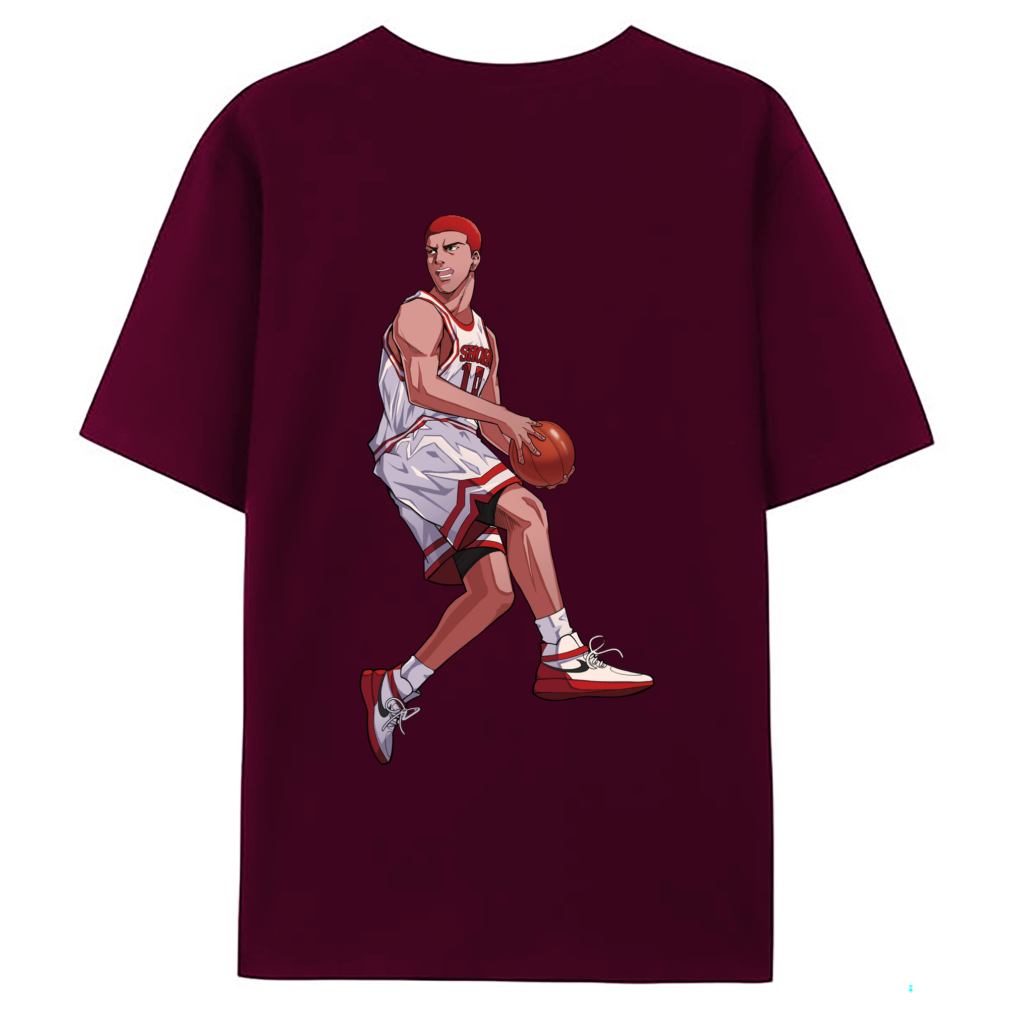 （画像用） SLAM DUNK／スラムダンク レディース半袖Tシャツ(バックプリント)